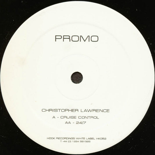 Christopher Lawrence : Cruise Control (12", Promo)