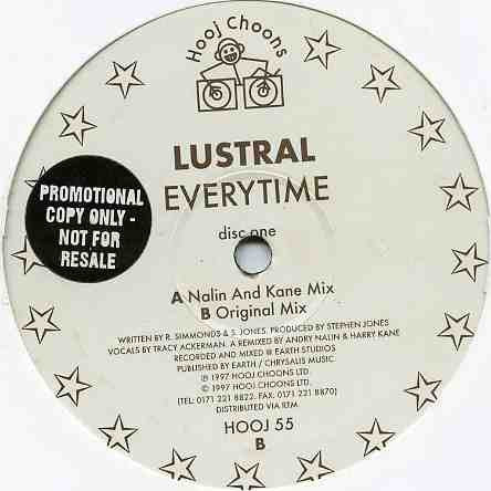 Lustral : Everytime (Disc One) (12", Promo, 1/2)