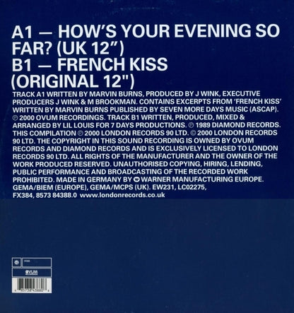 Josh Wink & Lil' Louis : How's Your Evening So Far? (12")