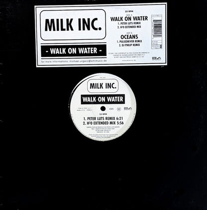 Milk Inc. : Walk On Water (12")