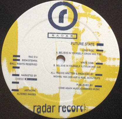 Future State : Believe In Yourself (12")