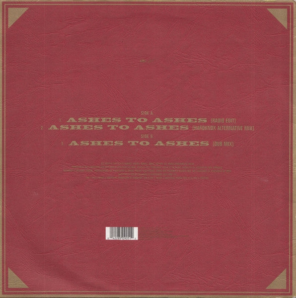 Faith No More : Ashes To Ashes (12", Single)