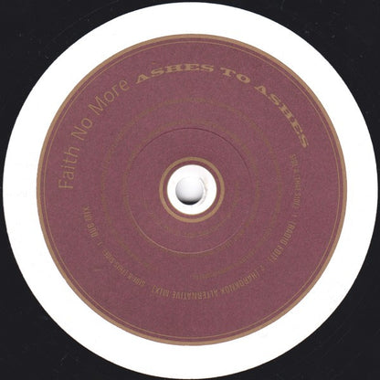 Faith No More : Ashes To Ashes (12", Single)