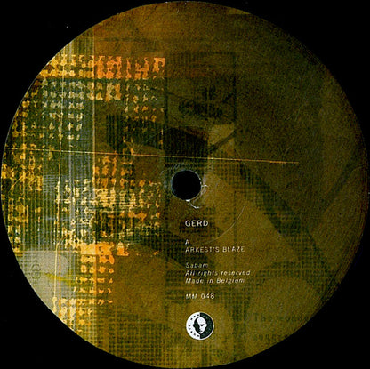 Gerd : Arkest's Blaze (12")