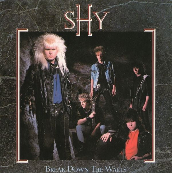 Shy (5) : Break Down The Walls (12", Single, Gat)