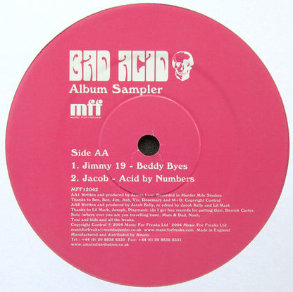 Various : Bad Acid (Album Sampler) (12", Smplr)
