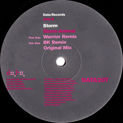 Storm : Storm Animal (12")