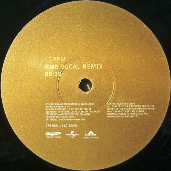 4 Strings : Take Me Away (Into The Night) (Remixes) (12")