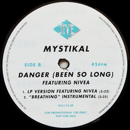 Mystikal : Danger (Been So Long) (12", Promo)