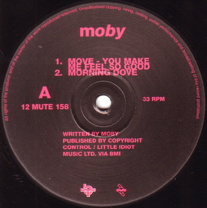 Moby : Move - The E.P. (12", EP, Single)