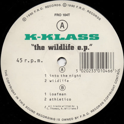 K-Klass : The Wildlife E.P. (12", EP)