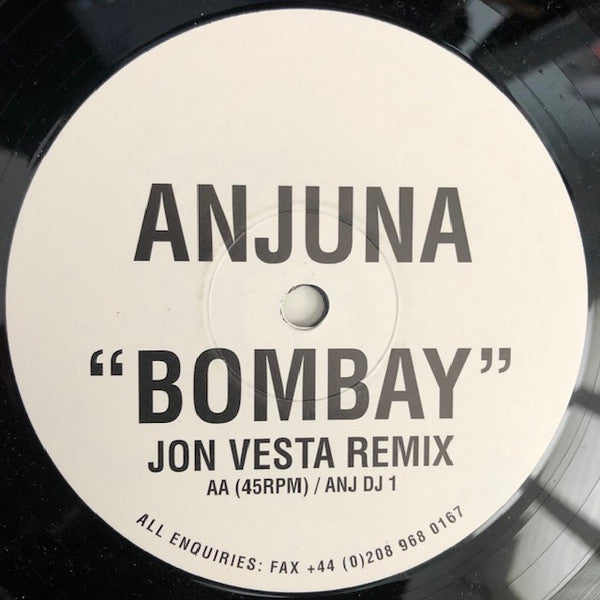 Anjuna : Bombay (12")