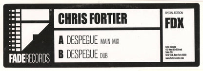 Chris Fortier : Despegue (12", S/Edition)