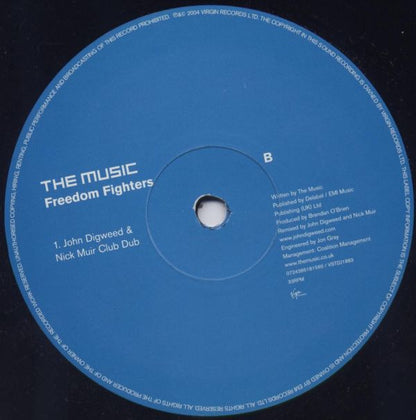 The Music : Freedom Fighters (12", Promo)