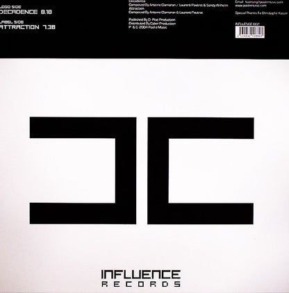 Antoine Clamaran : Decadence / Attraction (12")