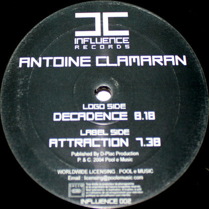 Antoine Clamaran : Decadence / Attraction (12")