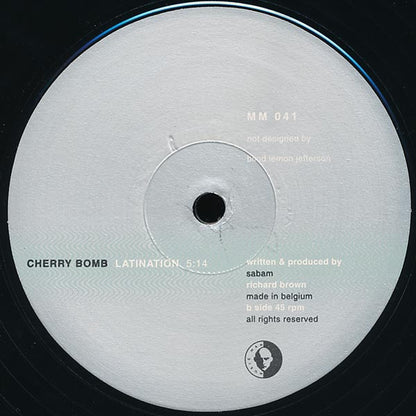 Cherry Bomb : A Drift (12")