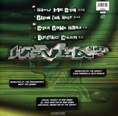 The Advent : New Adventures - Mix's Of New Orders Everythings Gone Green (12")