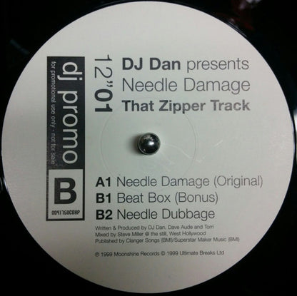 DJ Dan : That Zipper Track (12", Promo)