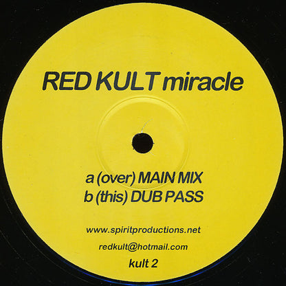 Red Kult : Miracle (12", Single)