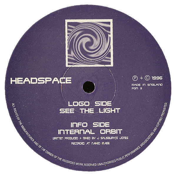 Headspace : See The Light / Internal Orbit (12")