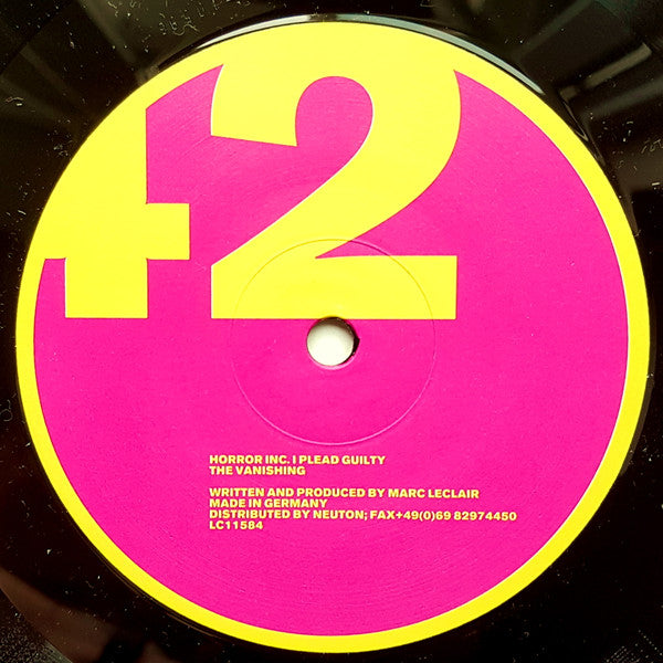 Horror Inc. : I Plead Guilty (12")