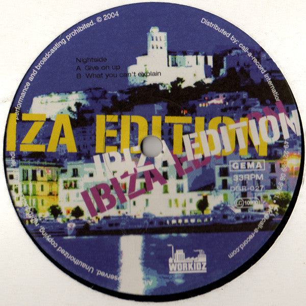 Workidz : Ibiza Edition (12")