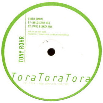 Tony Rohr : Video Brain (12")