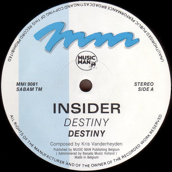 Insider : Destiny (12")
