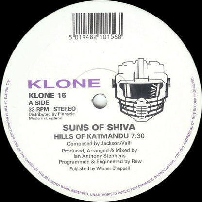 Suns Of Shiva : Hills Of Katmandu / I'm The One (12")