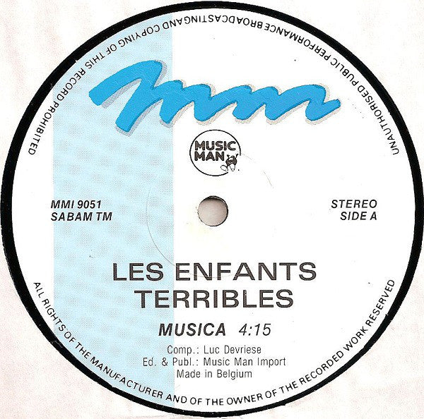 Les Enfants Terribles : Musica (12")