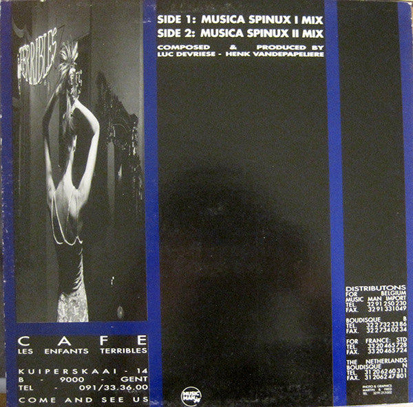 Les Enfants Terribles : Musica (12")