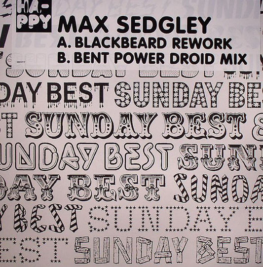 Max Sedgley : Happy (12")
