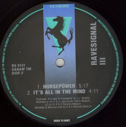 CJ Bolland : Ravesignal III (12")