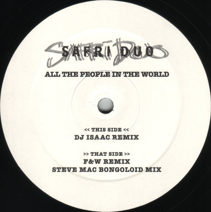 Safri Duo : All The People In The World (12")
