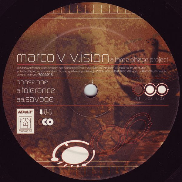 Marco V : V.ision (Phase One) (12")