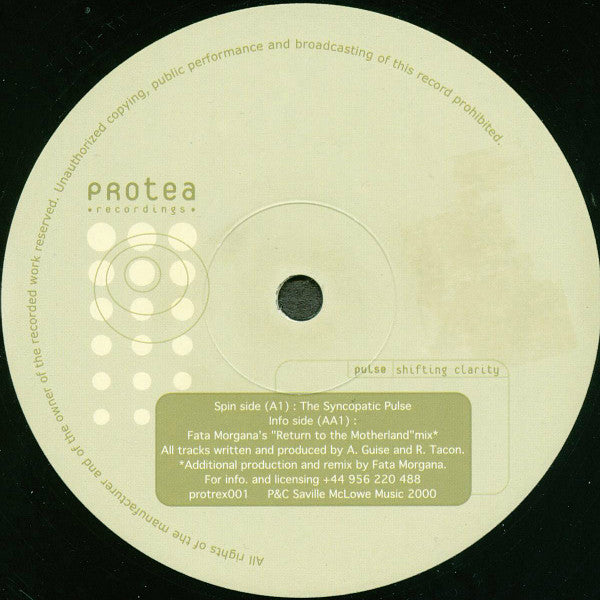 Pulse (8) : Shifting Clarity (12")