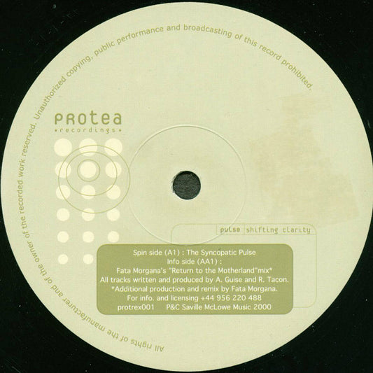 Pulse (8) : Shifting Clarity (12")