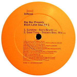 Ray Roc* : Black Latin Soul EP 1 (12", Advance)