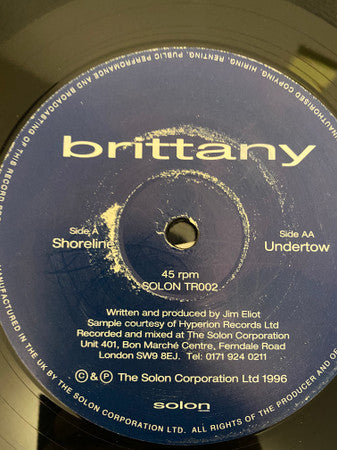 Brittany : Shoreline / Undertow (12")