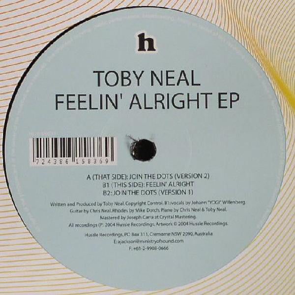 Toby Neal : Feelin' Alright EP (12", EP)
