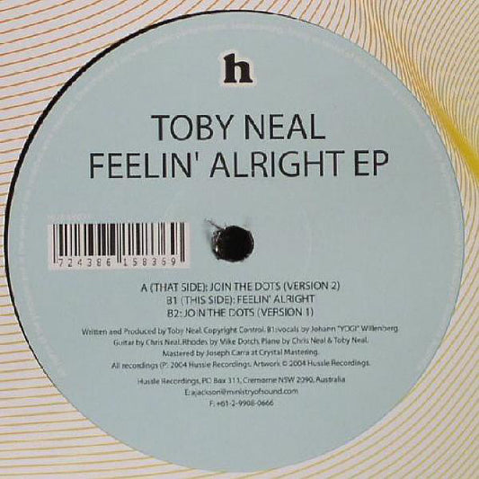 Toby Neal : Feelin' Alright EP (12", EP)