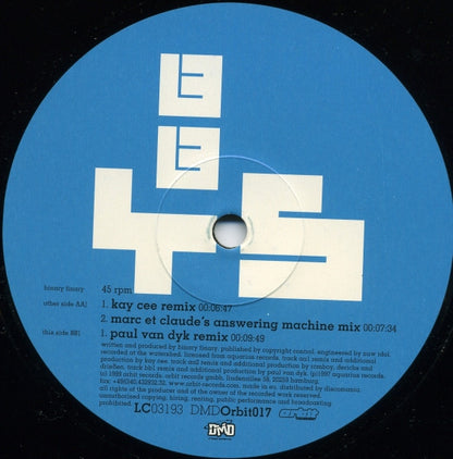 Binary Finary : 1999 (2x12")