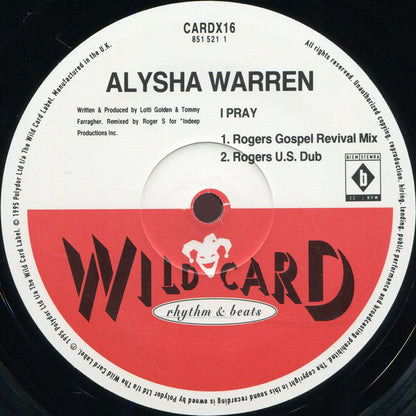 Alysha Warren* : I Thought I Meant The World To You (12")