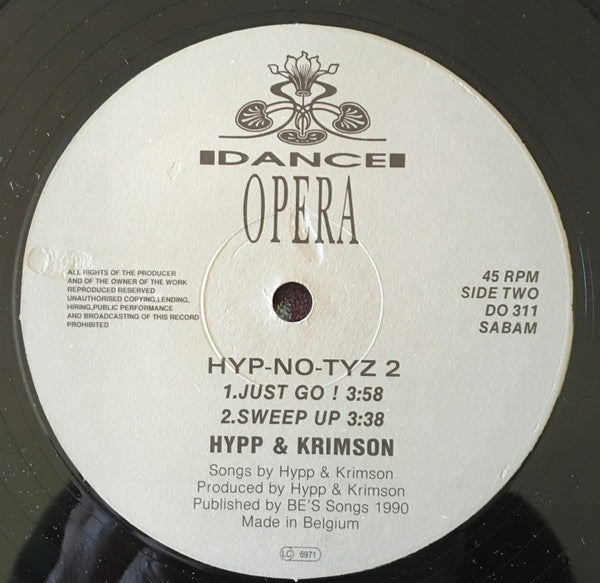 Hypp&Krimson* : Hyp-No-Tyz 2 (12")