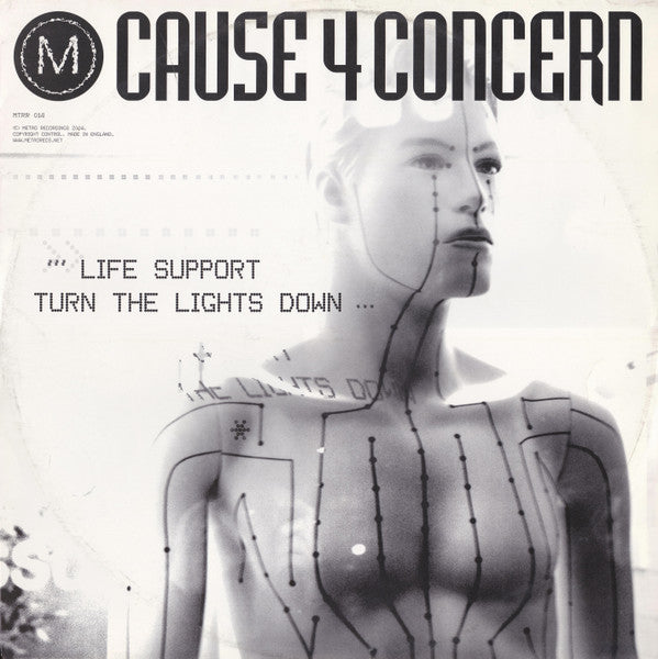 Cause 4 Concern : Life Support / Turn The Lights Down (12", Single)