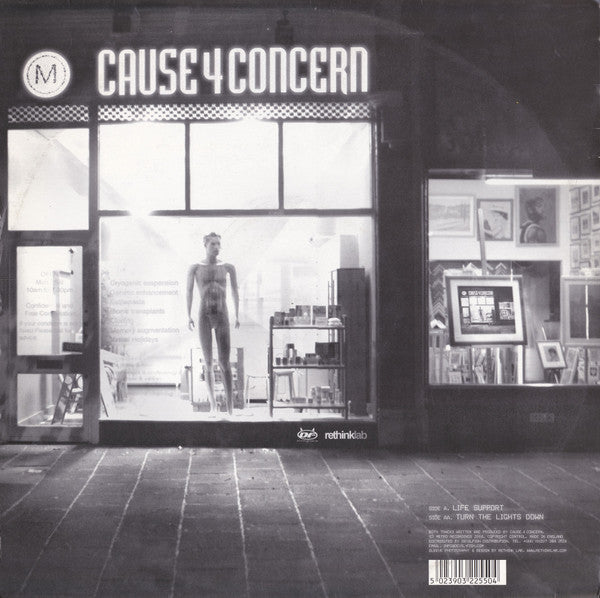 Cause 4 Concern : Life Support / Turn The Lights Down (12", Single)
