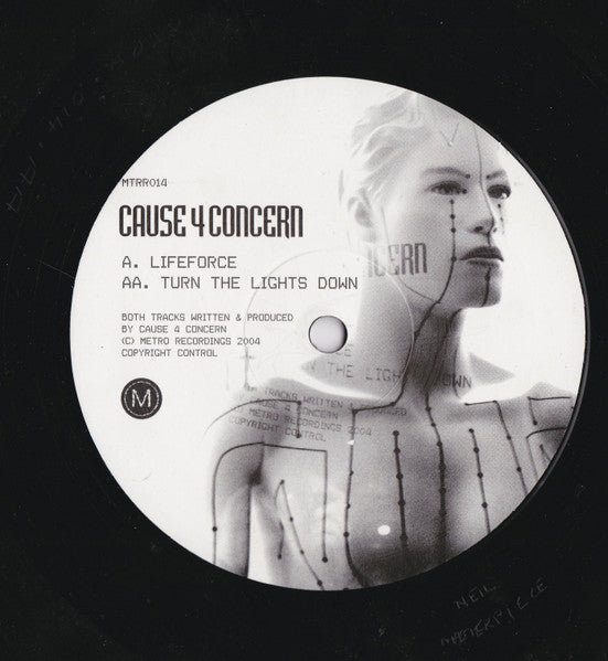 Cause 4 Concern : Life Support / Turn The Lights Down (12", Single)