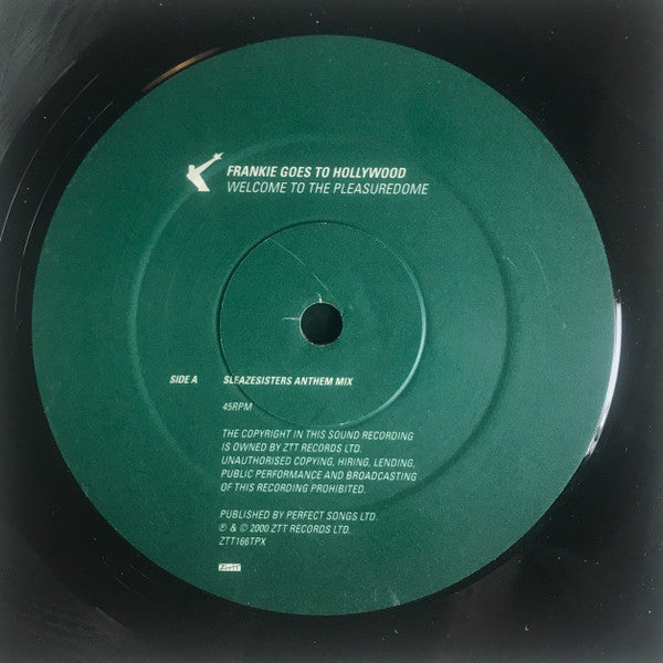 Frankie Goes To Hollywood : Welcome To The Pleasuredome (12", Promo)
