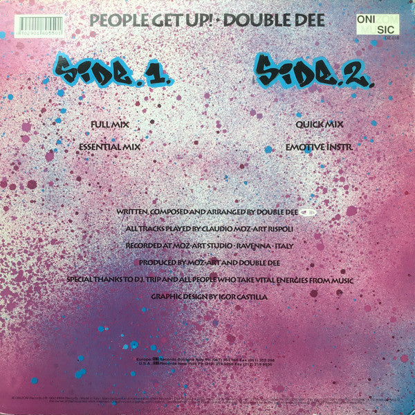 Double Dee : People Get Up! (12")